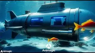 Underwater Alphabet Submarine | Animagic Studio