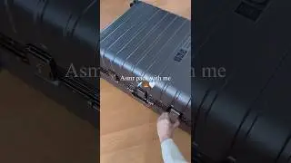 Asmr pack with me✈️🍁🤍 #asmr #asmrsounds #packing #haul #unboxing #unbox
