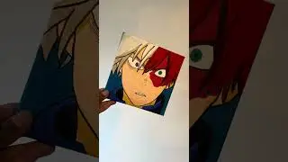 Todoroki #anime #animeart #animepainting #canvaspainting #arcylicpainting #painting