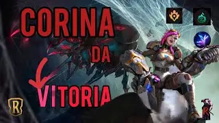 PARE DE PERDER! NOVO DECK DA VIT&Oacute;RIA CORINA CONTROL COM (ELISE+VI) - LEGENDS OF RUNETERRA