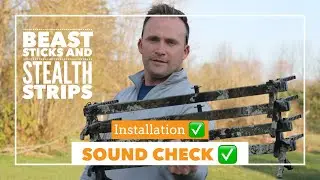 Beast Sticks and Stealth Strips - Sound Check and Installation