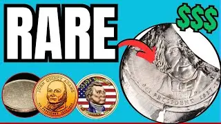 RARE 2008 Presidential Dollar Coins Worth Money - Price Guide