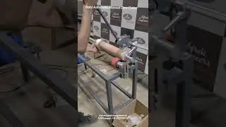 Manual Paper Core Cutting #paper #converter #papercore #slitter #papercoremakingmachine #papercutter