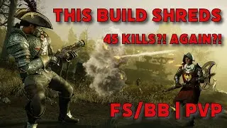 This Build SHREDS! 45 Kills ?! Firestaff / Blunderbuss | New World PVP | Season 3
