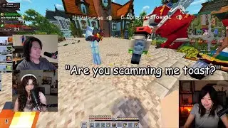 (MULTI POV) Rae is flexing her Pokémon on her first day on the server | Toast scammed Miyoung