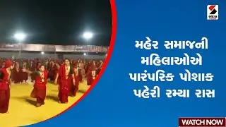 મહેર સમાજની મહિલાઓએ પારંપરિક પોશાક પહેરી રમ્યા રાસ | Navratri | Maher Community