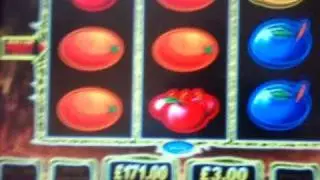 1. Going For Mega. &pound;177 in bank. &pound;3 spins. (Little Devil's Fruits)