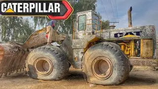 You Won't Believe the Before and After! Caterpillar Wheel Loader Cleaning & Painting