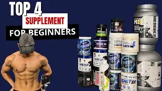 Top 4 Muscle Gain Supplements You Need Now