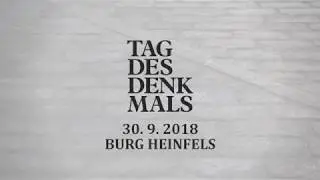 BURG HEINFELS Restaurierung - Tag des Denkmals, 30. 9. 2018