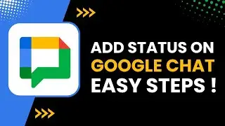 How to Add Status on Google Chat !