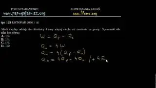 fpt123 - Silnik cieplny LISTOPAD 2006 / A1 - zadanie z fizyki - filoma.org