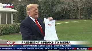 ISIS WILL BE GONE BY TONIGHT: President Trump Says After Showing Map