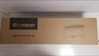 Thomann E-piano DP32 unboxing Aufbau