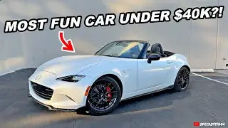 Is the Mazda MX-5 Miata Best Fun Car Under $40K? Review, POV, Goodwin Racing Exhaust Sound