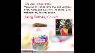Happy Birthday cousin sister