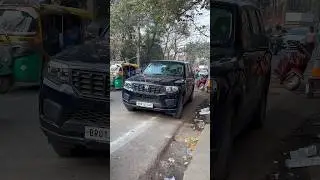 Scorpio N  Auto Folding Mirror Installation #youtubeshorts #shortvideo #automobile #car #viralshorts