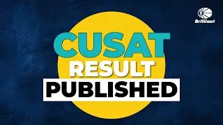 CUSAT 2023 Result Out ! IMPORTANT UPDATES