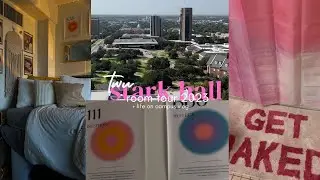 TWU STARK HALL DORM TOUR + life on campus vlog