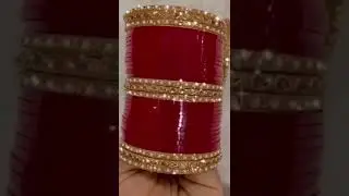 beautiful red bangles set #bangles #viral #trending #shadi #wedding #jewellery #usa #india #shorts