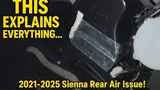 Toyota Sienna Hybrid Rear Airflow Problems (2021&ndash;2025) &mdash; What I Discovered + Early Fix