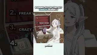 Ranking funny Frieren Moments