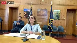 Gov. Kate Brown discusses 2nd special session of Legislature