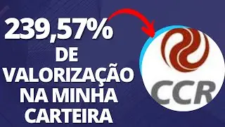 Valoriza&ccedil;&atilde;o de ativos na minha carteira de a&ccedil;&otilde;es #ccro3 #b3 #bolsadevalores