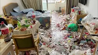 Home Owner Too Lazy to Clean Her Home 🥴🤮 | Dirty Home Rescue👌|  Cleaning the messiest house ever😱