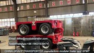 Modular Trailer productoin base factory in China Heavy Transporter, supplier of multiaxle, SPMT