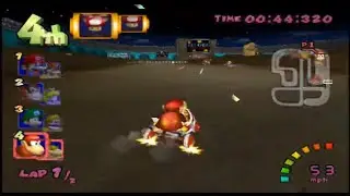 Mario Kart Double Dash Plus!! - Bowser Jr. & Diddy Kong - Star Cup 150cc (3/5)