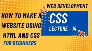 Build a Simple Website Using HTML & CSS | Complete Tutorial Step by Step
