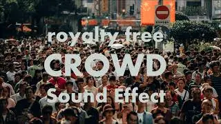 energetic crowd short chanting SOUND EFFECT free ASMR