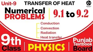Chapter 9 Numericals Solution | 9.1 to 9.2 | 9th Class Physics | Physics | 9th Class  اردو / हिंदी