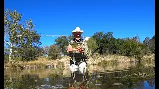 Swimmin' Jimmy 2025 - 3; Six Pound Bass on an Orvis Far and Fine Bamboo Rod