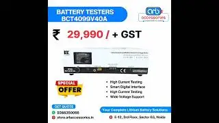 🔋 BATTERY TESTER &ndash; BCT40 (99V 40A)#ARBAccessories #BCT40 #BatteryTester #EVBatteryTools