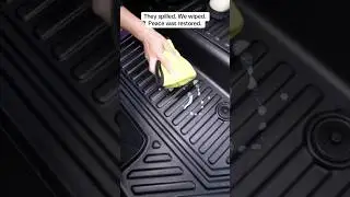 Spilled milk in the car? Don't sweat it.😏