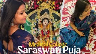 SARASWATI PUJA SPECIAL | MEDICAL COLLEGE 📖| MBBS | DIAMOND HARBOUR GOVT MEDICAL COLLEGE 💊👩&zwj;⚕️|VIRAL✨