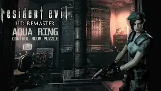 Resident Evil HD Remaster &ndash; Aqua Ring Water Drain Puzzle (Control Room Solution)