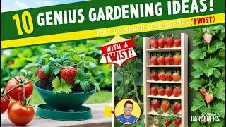10 Genius Gardening Ideas You've Never Seen Before (With a Twist!)