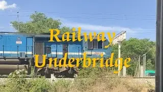 Indian Railways: 'Train' Passing Under Bridge ✨✨✨ 🚂🚉