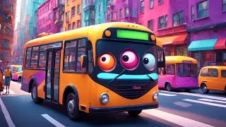 Wheels on the Bus | Nursery Rhymes for Kids | Fun & Interactive Learning