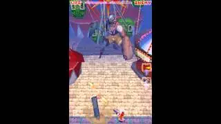 Little red riding hood's zombie BBQ: Boss 4 pinochio rematch