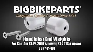 Handlebar End Weights for Can-Am Spyder