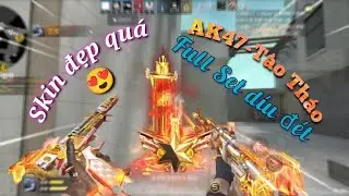 CF Mobile | AK47-Tào Tháo | Quần nát thảo nguyên với lớp sơn 
