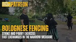 Historical fencing (HEMA) exercise for fast counters
