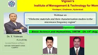 Webinar on &ldquo;Dielectric materials and their characterization