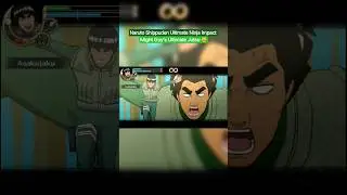 Might Guy's Ultimate Jutsu 🤐 ll Naruto Shippuden Ultimate Ninja Impact ll PPSSPP #mightguy #shinobi