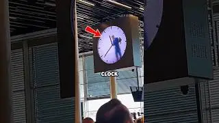 This Giant Clock Is Operated by a HUMAN?! #shorts