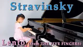 Stravinsky - Lento (from The Five Fingers - No. 6)